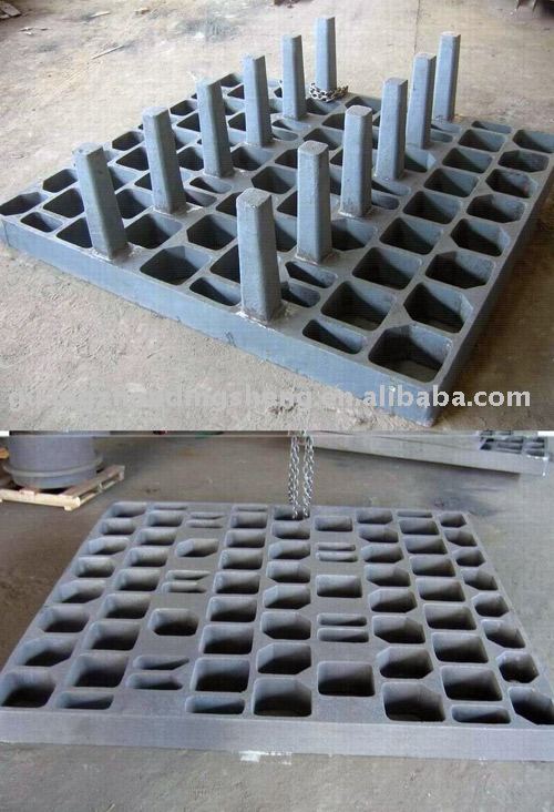 Basket (with par and without poles) heat-treatment equipment