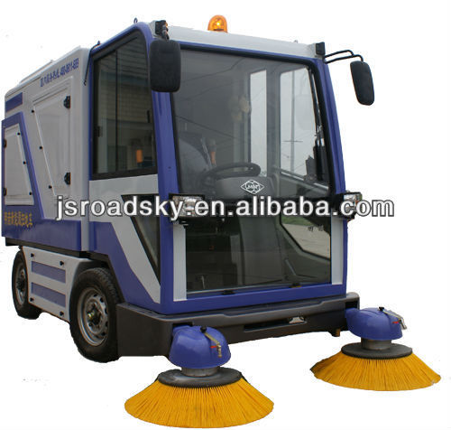 battery road sweeper