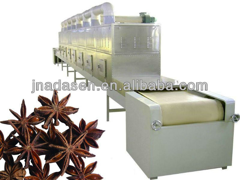 Bay leaf/myrcia/spice microwave dryer&sterilizer--industrial microwave machinery