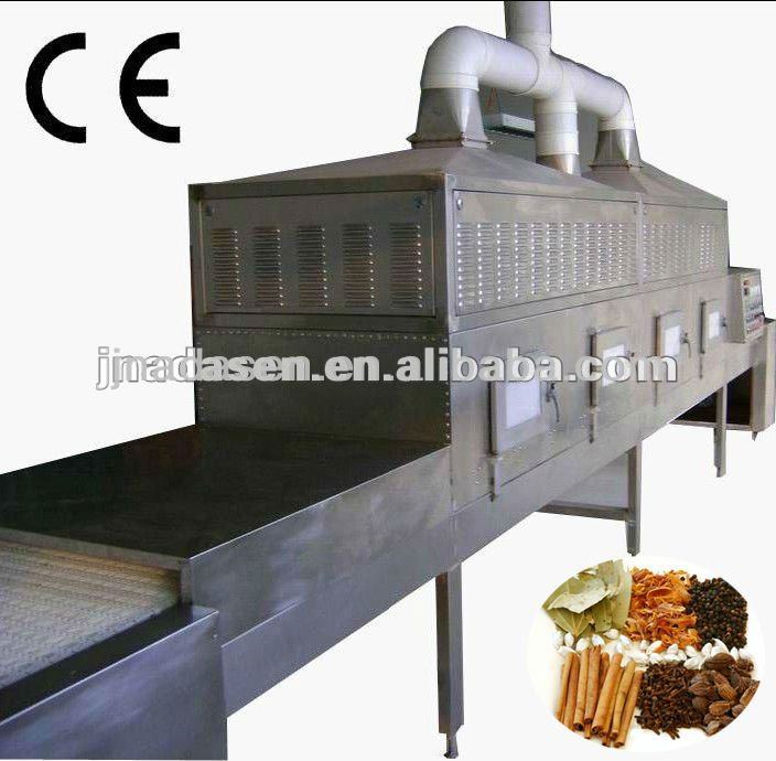 Bay leaf/myrcia/spice microwave dryer&sterilizer--industrial microwave machinery