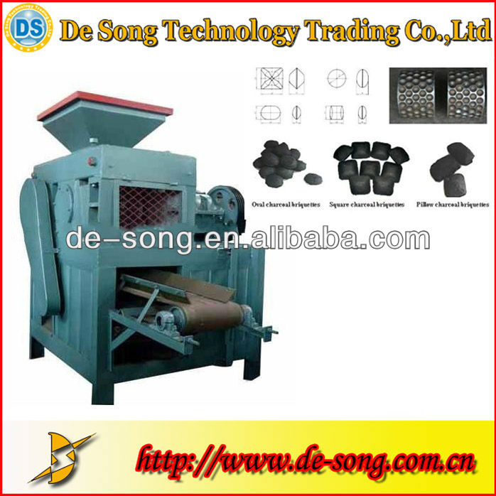 BBQ charcoal briquette machine