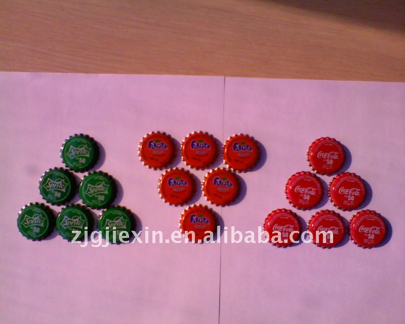 Beer cap making machine