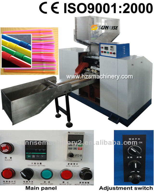 Bendable Juice Drinking Straw Forming Machine