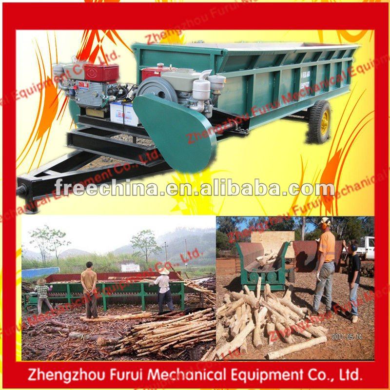 Best design wood logs debarking machine