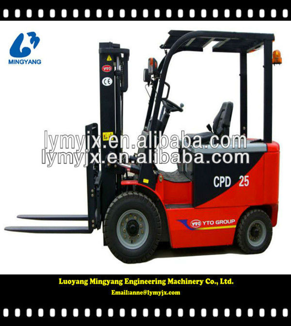 Best price CPD25 battery forklifts