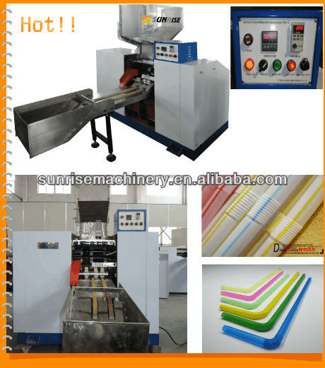 Best price with high efficiency flexible straw machine