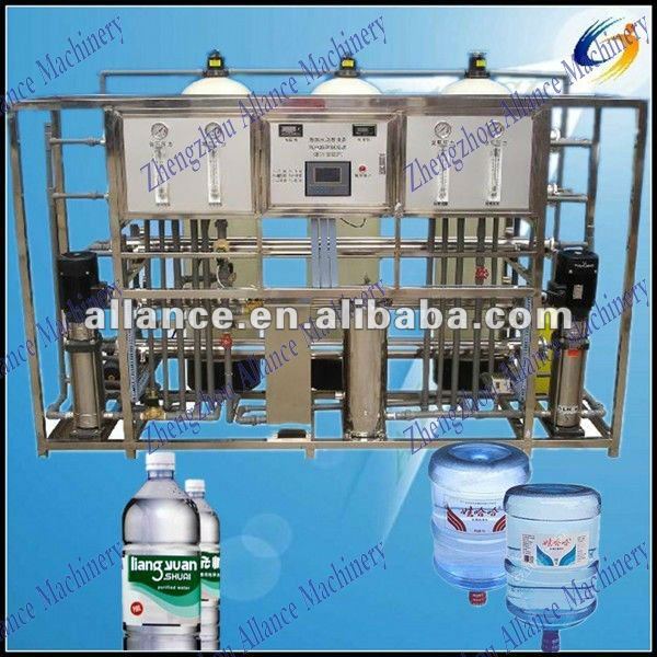 best quality 1-2t/h bottle water making machine