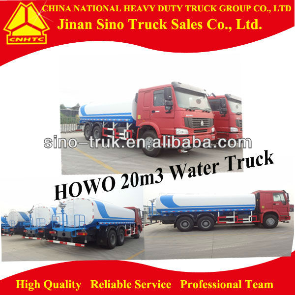 Best quality 24m3 howo water truck for sale