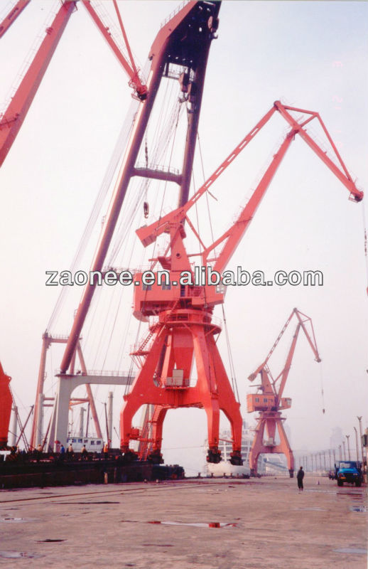 Best quality mulifunctional portal crane with grab/hook