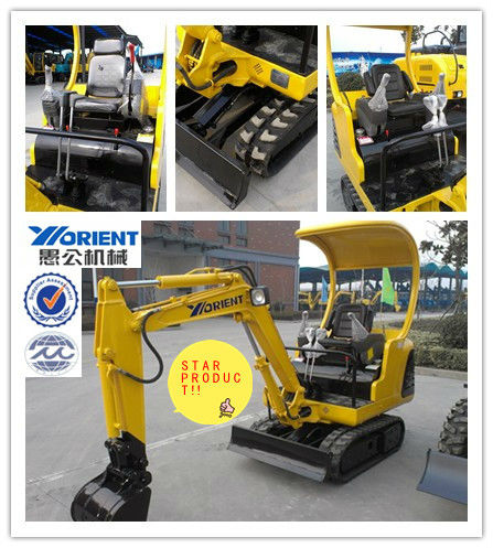 Best sales!! Mini digger/excavator with0.05m3 bucket, Yanmar engine, pilot control, rubber track, low price