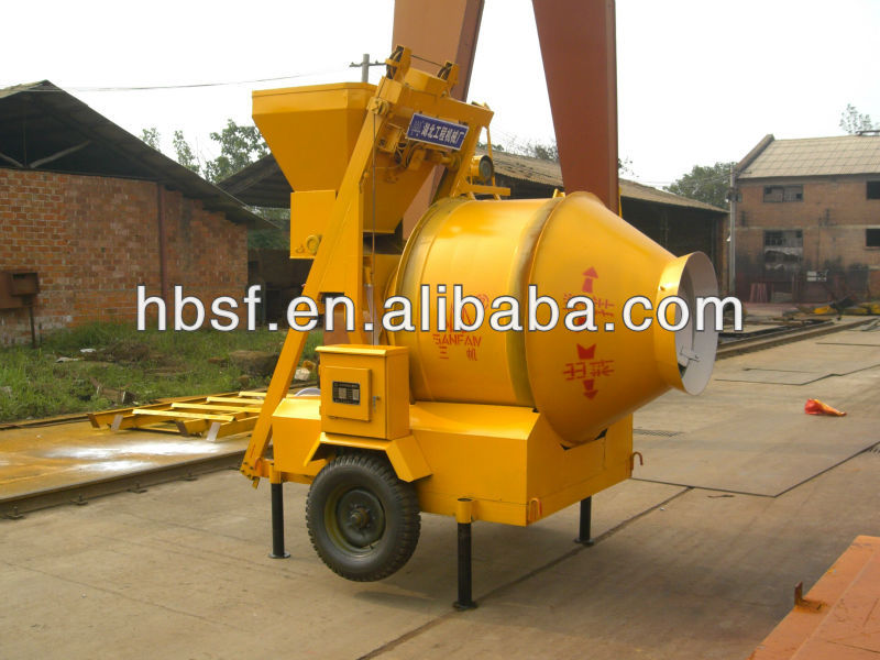 Best seller JZM350 small truck cheap electrical concrete mixers