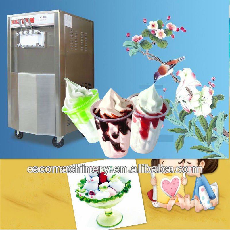 Best selling soft ice cream making machine