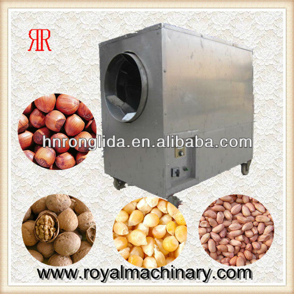 best sold sesame/peanut roasting machine with multinational usage