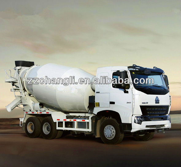 Best useing CLCMT 10m3 concrete mixer truck hydraulic pump