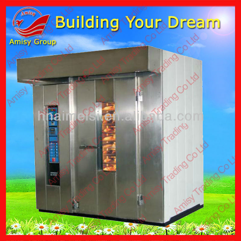 big capacity 64 gas bread oven/electric rotary bake oven/ bread bakery bake oven/0086-15838028622