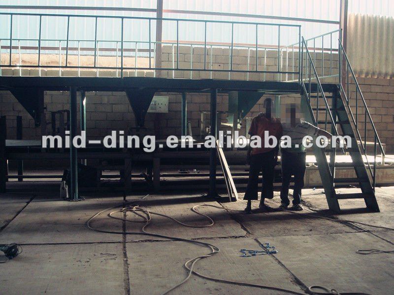 Big fiber cement fiber board making machine