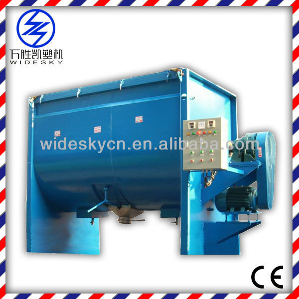 Big Horizontal Plastic Color Mixer with Heating