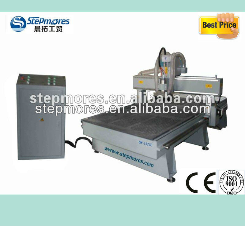 Big motor SM-1325 working router cnc wood machine