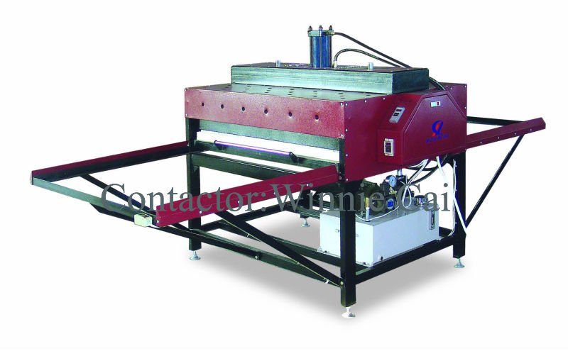 Big size fabirc heat transfer press machine