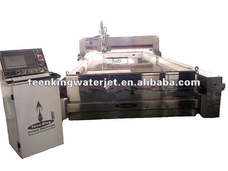 Big size metal cutting machine-TEENKING waterjet cutting machine