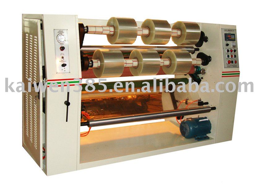 Big Volume 300mm Rewinding Diameter BOPP Tape Slitting Machine