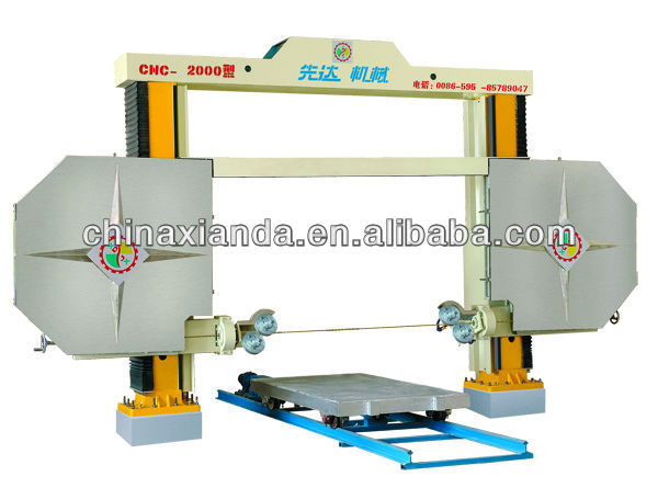 Biggest factory wire saw stone cutting machine