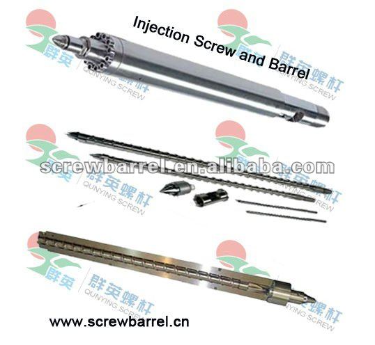 Bimetallic Screw and Barrel for Injection Moulding Machine