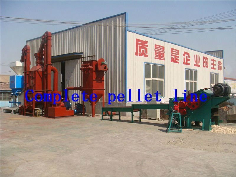 Bioenergy completely wood/straw/feed pellet production line mill