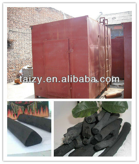 biomass charcoal carbonization furnace/wood charcoal carbonization furnace with high efficiency 0086-18703616536