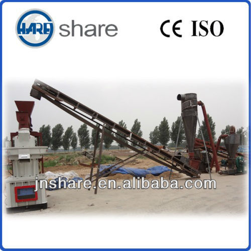 Biomass pellet burner in energy saving equipment