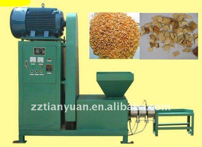 Biomass straw briquette machine