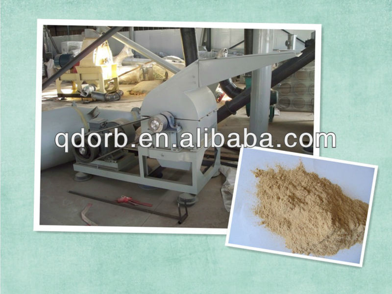 Biomass straw small hammer mill with cyclone