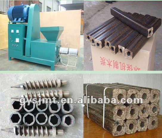 Biomass wood sawdust briquette machine