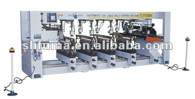 BJK130A Automatic six multi-boring machine