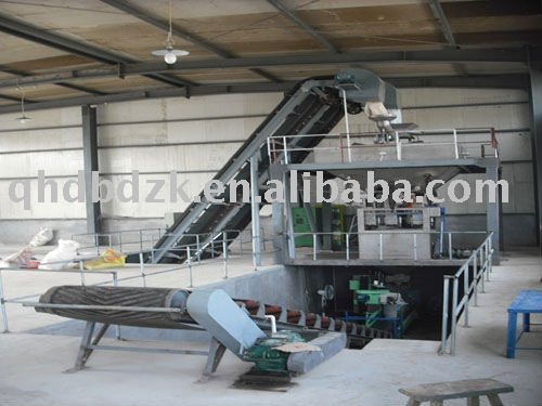 Blending fertilizer equipment