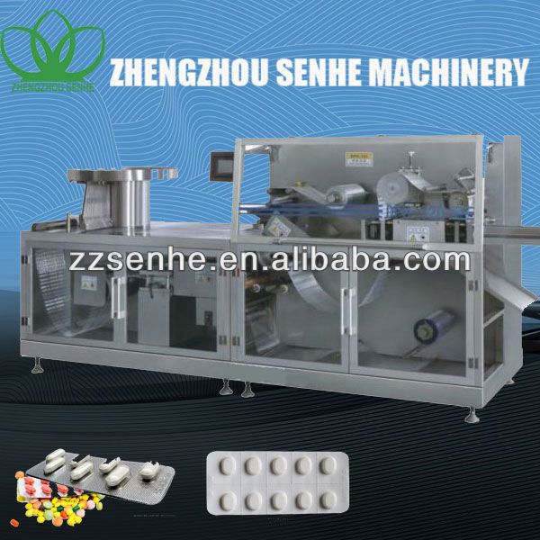 Blister packing machine for syringe