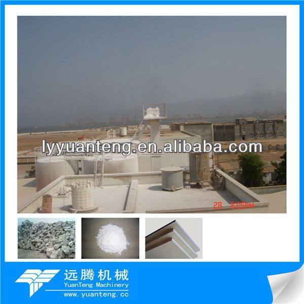 board use gypsum powder forming machinery