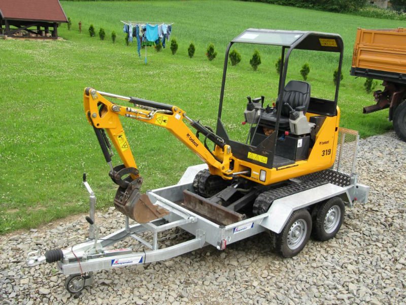 BOBCAT 319K miniloader trailer included