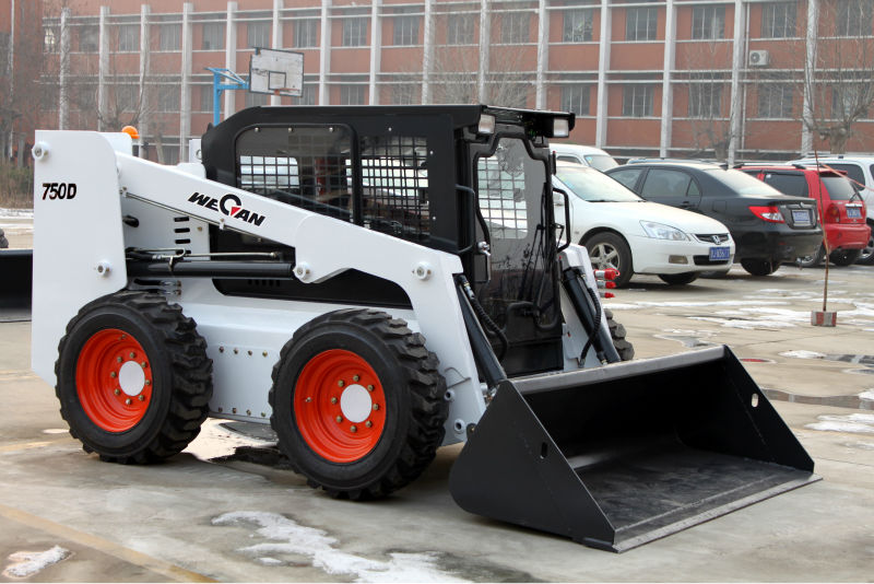 Bobcat in China WECAN bobcat skid steer loader GM750D