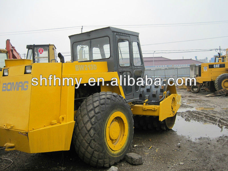 BOMAG used compactor, used road roller