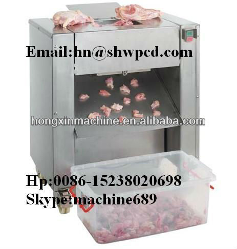 bone-in-meat cutter machine/chicken meat cutting machine 0086-15238020698