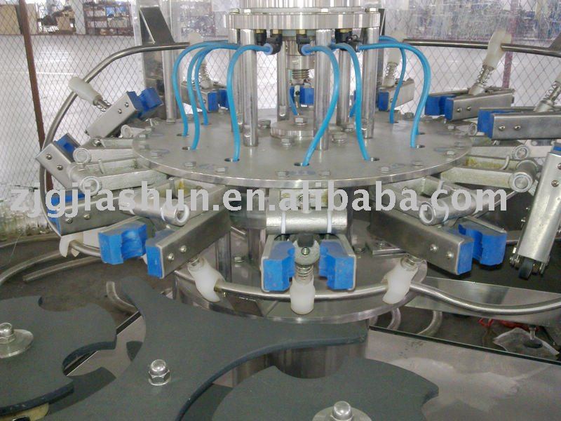 bottle flushing machine for water filling line