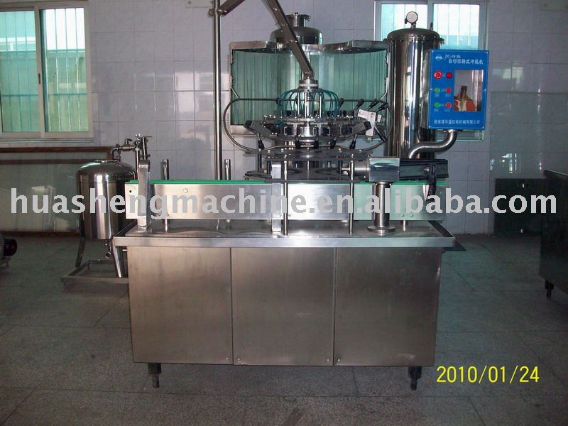 bottle rinsing machine