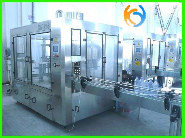 bottle soft drink carbonated water filling machine