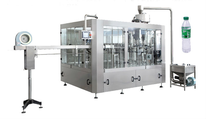 Bottled mineral water filling plant