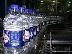 bottled mineral water production plant