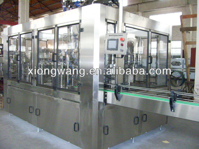 bottling rinsing filling and capping machine