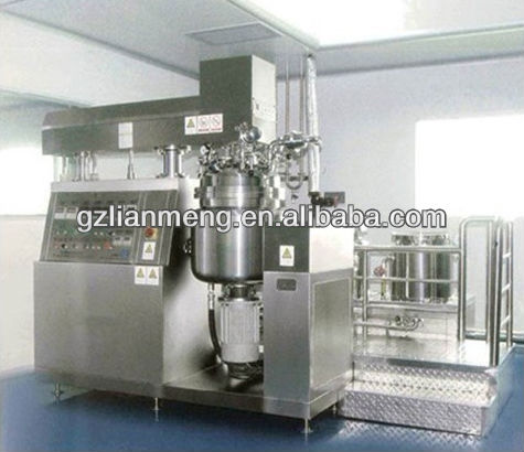 bottom homogenising vacuum emulsifying equipment