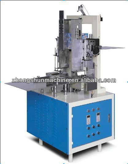 Box-drawing facial tissue sealing machine