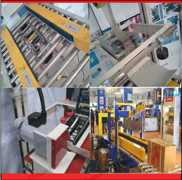 Box sealing machine with CE confirmed to meet your market standard